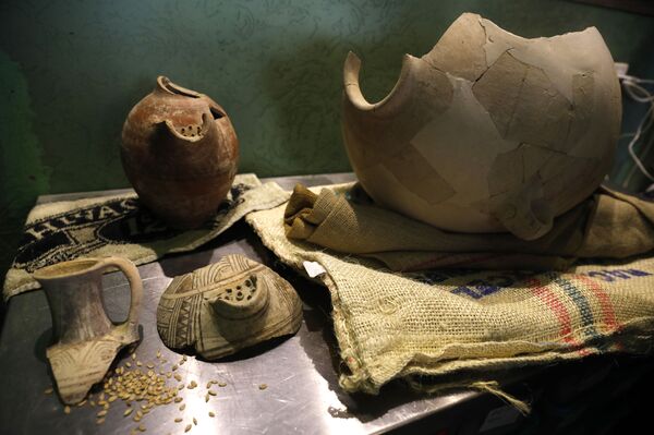 Murais de Ramsés III podem revelar características dos filisteus, diz especialista  - Sputnik Brasil