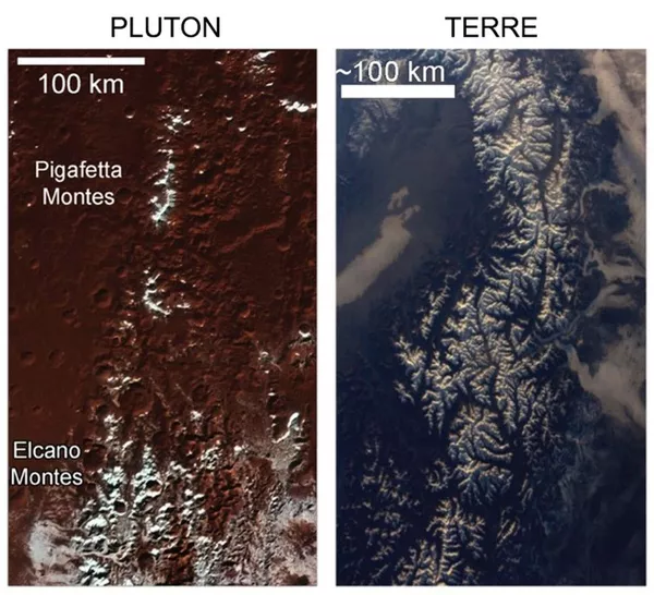 Cientistas descobrem como Plutão consegue ter 'neve' nas montanhas (FOTOS) Cientistas descobrem como Plutão consegue ter 'neve' nas montanhas (FOTOS) - Sputnik Brasil