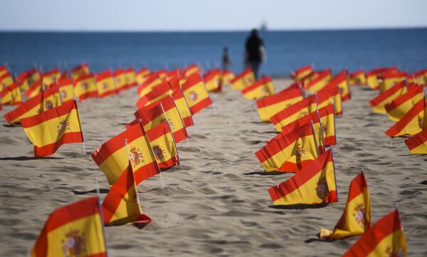 COVID-19: Espanha declara estado de alerta no país e premiê pede que Congresso o prorrogue até maio - Sputnik Brasil