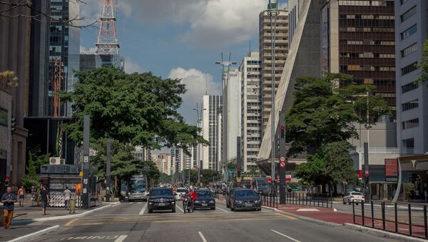 Avenida Paulista, em São Paulo - Sputnik Brasil