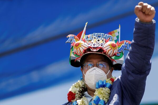 Luis Arce assume presidência da Bolívia - Sputnik Brasil