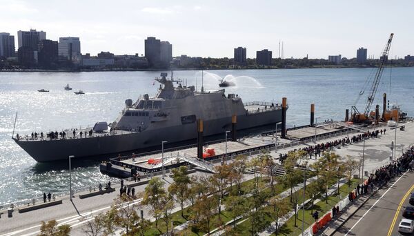 Marinha dos EUA não aceitará mais navios de combate litorâneo devido a defeitos graves no projeto - Sputnik Brasil