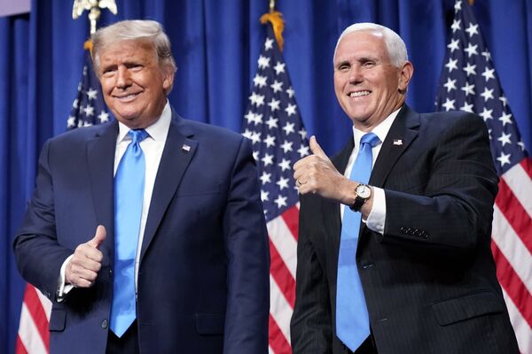 Trump está frustrado com Pence por falta de apoio na denúncia de 'fraude eleitoral', afirma mídia Trump está frustrado com Pence por falta de apoio na denúncia de 'fraude eleitoral', afirma mídia - Sputnik Brasil