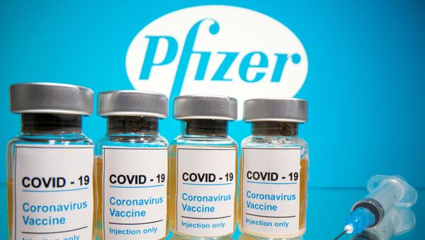 Vacina contra COVID-19 da Pfizer (foto de arquivo) - Sputnik Brasil