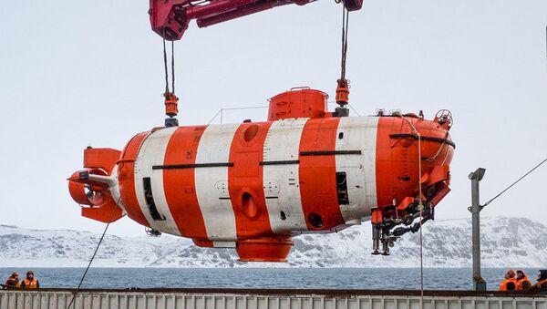Submersível de grande profundidade de nova geração (Mar de Barents) - Sputnik Brasil