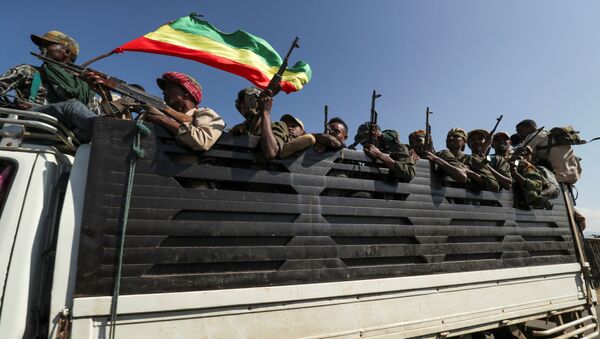 Milícias em Amhara se dirigem para zona de confronto com a TPLF em Tigré - Sputnik Brasil