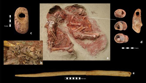 Cientistas afirmam ter descoberto gêmeos idênticos mais antigos de todos os tempos (FOTO) Cientistas afirmam ter descoberto gêmeos idênticos mais antigos de todos os tempos (FOTO) - Sputnik Brasil