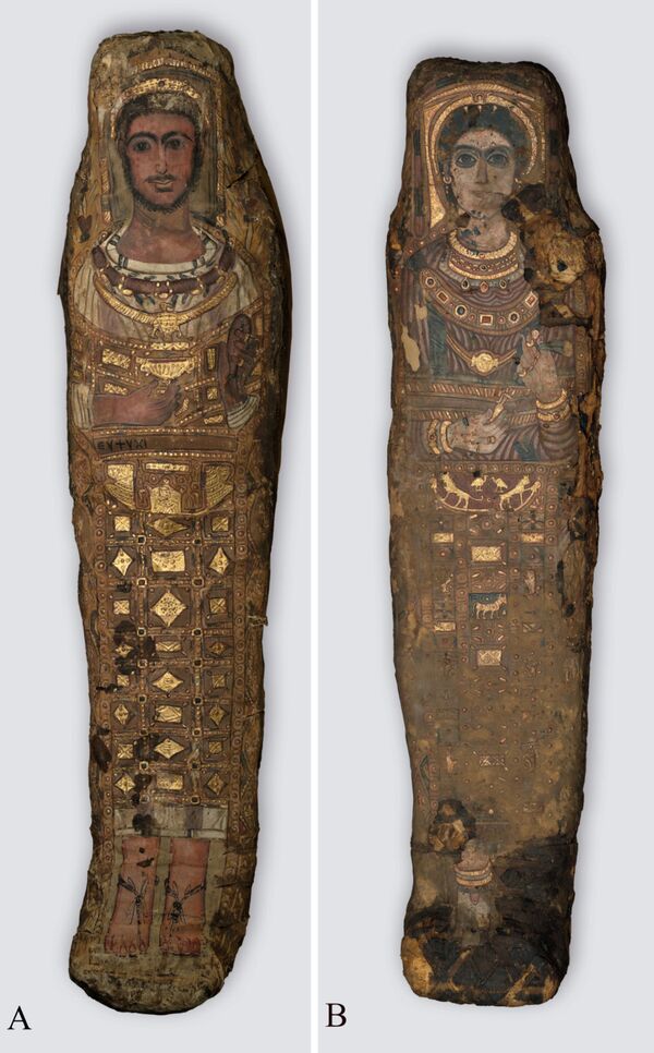 Arqueólogos finalmente 'desbravam' interior de múmias egípcias encontradas em 1615 (FOTOS) - Sputnik Brasil