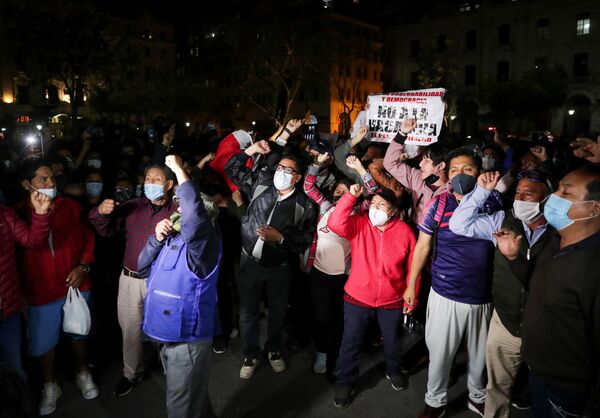 Manuel Merino assume a presidência do Peru - Sputnik Brasil