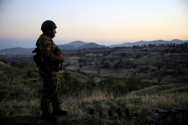 Solução militar do conflito em Nagorno-Karabakh era direito internacional do Azerbaijão, diz Aliev - Sputnik Brasil