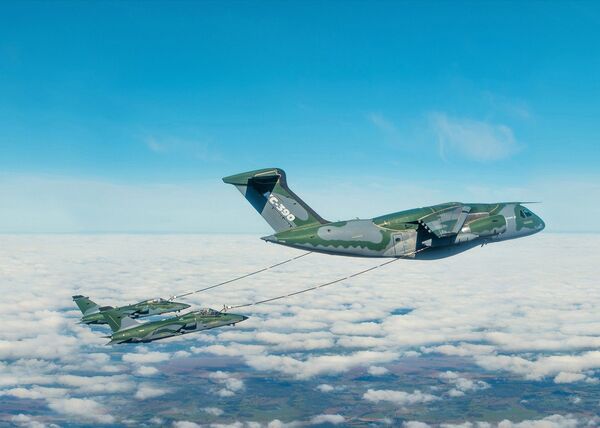 KC-390: antecipação de pagamento por Portugal pode ser vitrine para Embraer na Europa KC-390: antecipação de pagamento por Portugal pode ser vitrine para Embraer na Europa - Sputnik Brasil