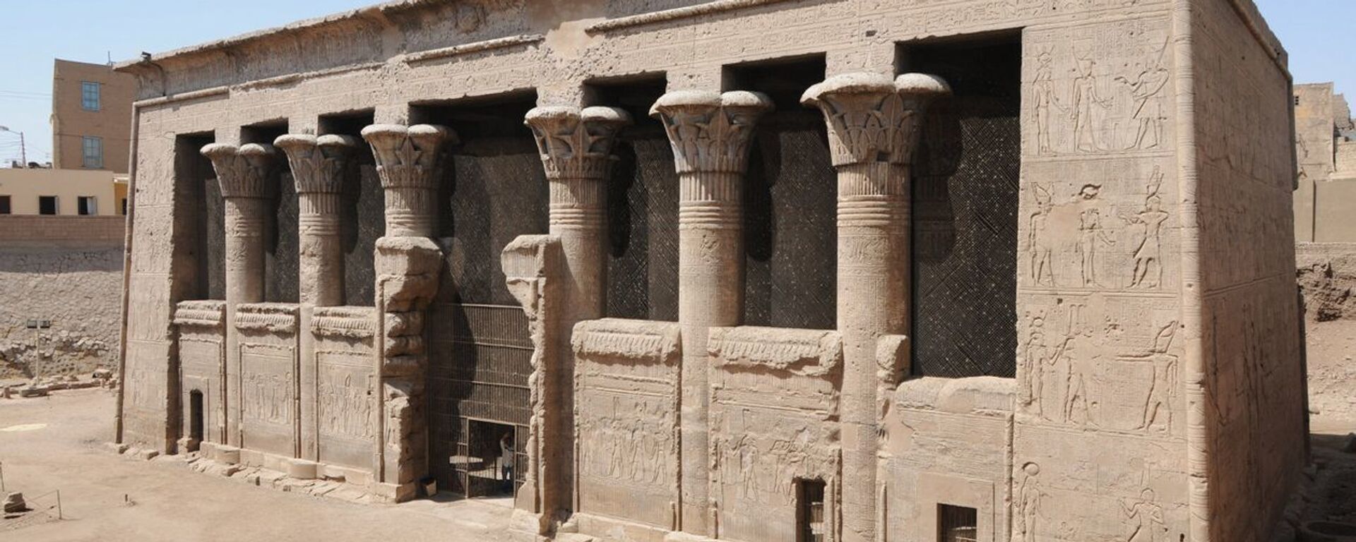 Templo de Esna, Egito - Sputnik Brasil, 1920, 19.05.2022
