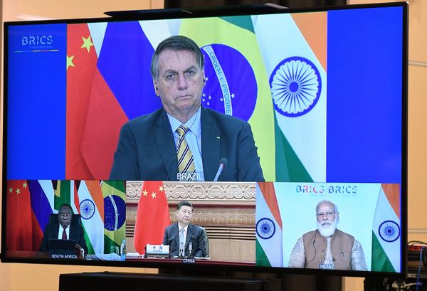 Presidente Jair Bolsonaro discursa durante Cúpula de Chefes de Estado do BRICS - Sputnik Brasil