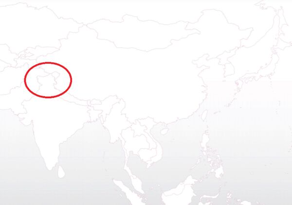 Pentágono publica mapa controverso com Caxemira como Estado independente (FOTO) - Sputnik Brasil