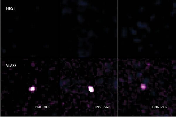 Jatos de ondas de rádio recém-nascidos podem contar como funcionam galáxias distantes (FOTO) Jatos de ondas de rádio recém-nascidos podem contar como funcionam galáxias distantes (FOTO) - Sputnik Brasil