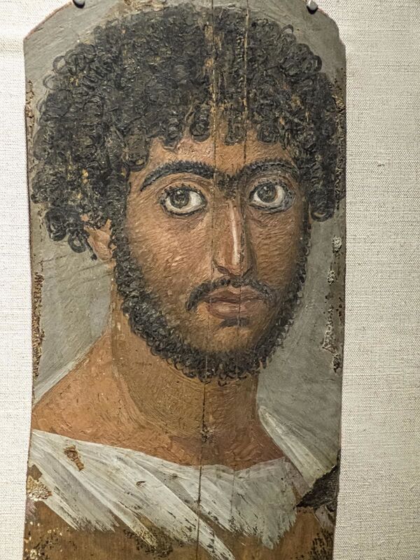 Detalhe microscópico revela segredos de retratos egípcios de 1.800 anos (FOTO) - Sputnik Brasil