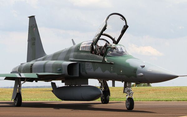  PAMA SP conclui inspeção e entrega última aeronave F-5FM modernizada - Sputnik Brasil