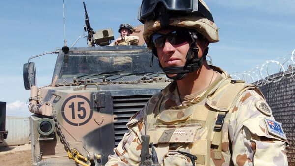 Soldados australianos da Força Internacional de Apoio à Segurança na província de Uruzgan, no Afeganistão - Sputnik Brasil