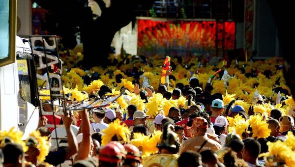 Bloco de Carnaval em Salvador. - Sputnik Brasil