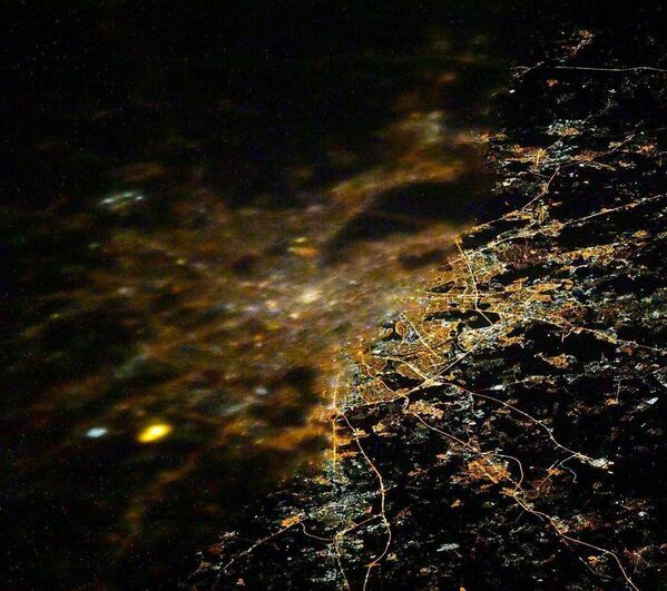 Vista de Moscou desde a Estação Espacial Internacional - Sputnik Brasil