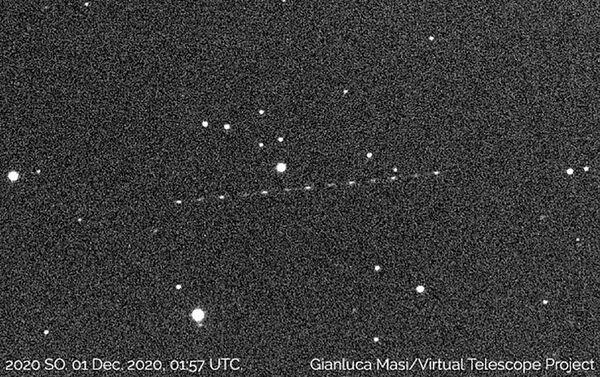 Objeto desconhecido passa 'raspando' a Terra (FOTO) - Sputnik Brasil