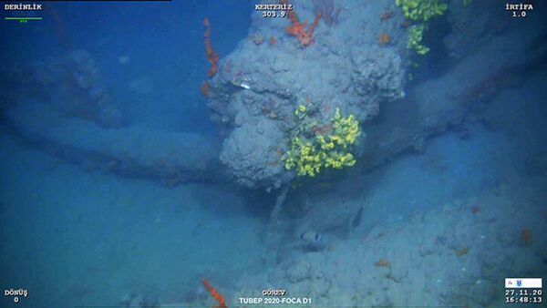 No mar Egeu, pesquisadores turcos encontram naufrágio do século XVIII (FOTO) - Sputnik Brasil