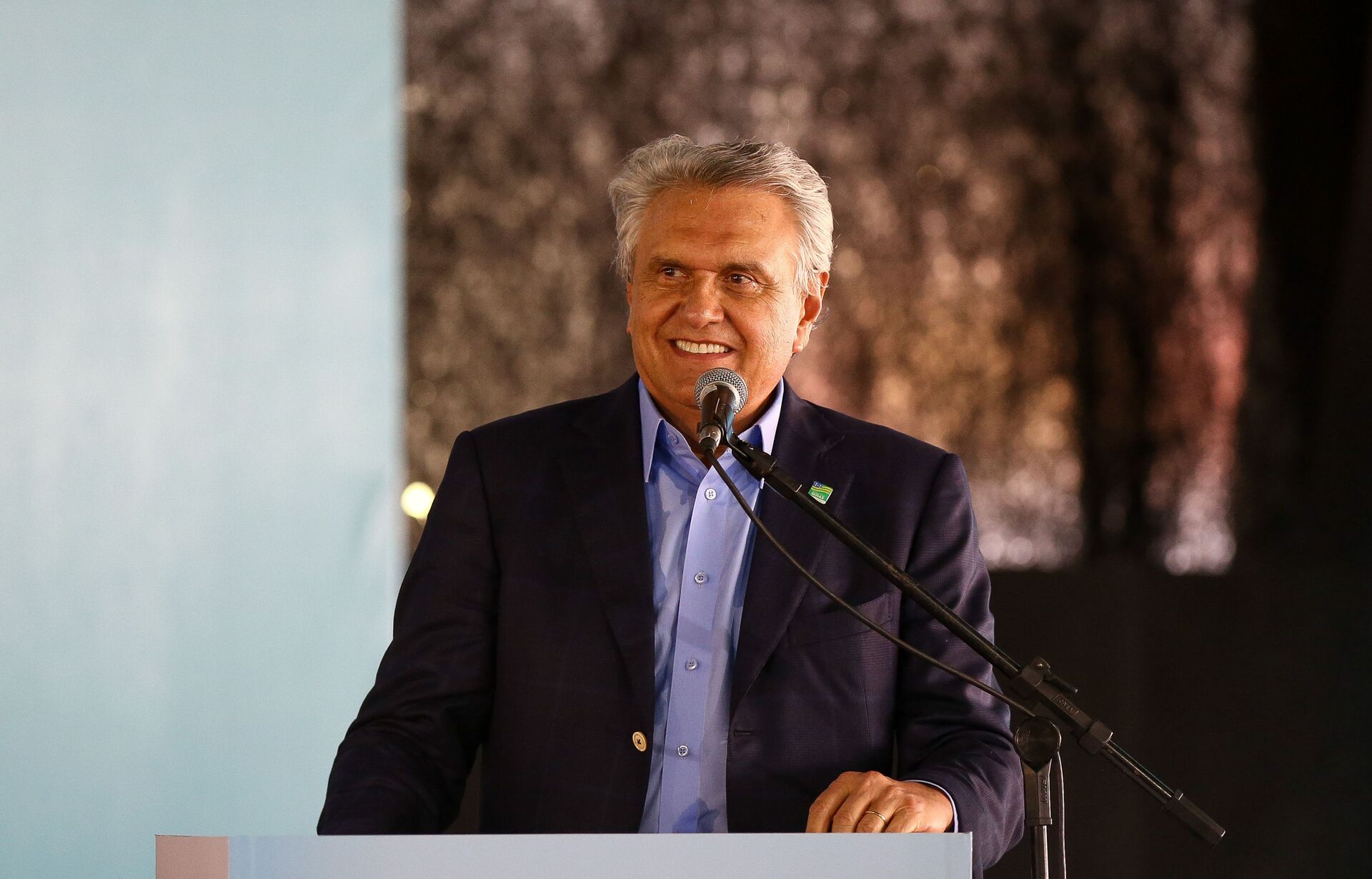 Ronaldo Caiado (DEM), governador do estado de Goiás Ronaldo Caiado (DEM), governador do estado de Goiás