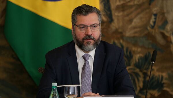 Ministro das Relações Exteriores, Ernesto Araújo. - Sputnik Brasil