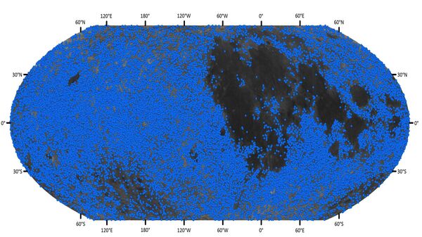 Sondas chinesas descobrem milhares de crateras na Lua e revelam idade delas (FOTOS) - Sputnik Brasil
