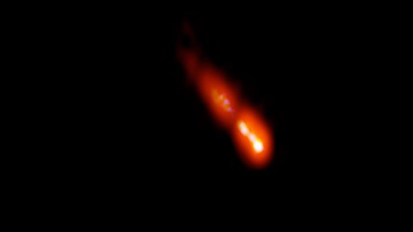 Cientistas revelam estrutura de blazar 'no passado' (FOTO) Cientistas revelam estrutura de blazar 'no passado' (FOTO) - Sputnik Brasil
