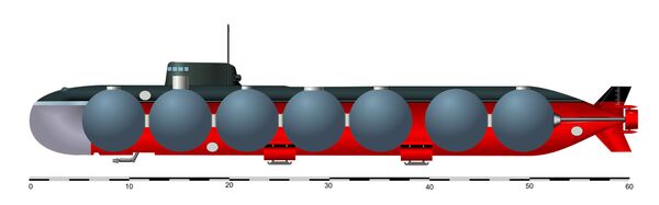 Destinado a tarefas sob medida: submarino secreto russo é alvo de interesse da mídia dos EUA - Sputnik Brasil