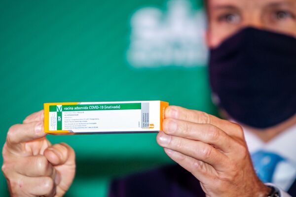 Doria reúne Temer, FHC e Sarney em evento a favor da vacinação contra a COVID-19 - Sputnik Brasil