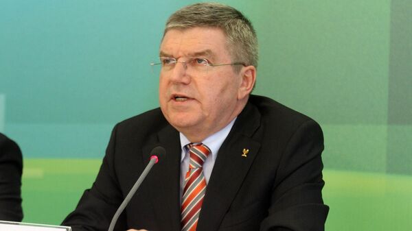 O presidente do Comitê Olímpico Internacional, Thomas Bach - Sputnik Brasil
