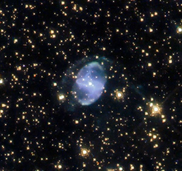 Telescópio Hubble mostra interação interestelar de nebulosa planetária (FOTO) Telescópio Hubble mostra interação interestelar de nebulosa planetária (FOTO) - Sputnik Brasil