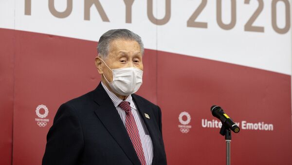 Yoshiro Mori, presidente do Comitê Organizador dos Jogos Tóquio 2020 - Sputnik Brasil