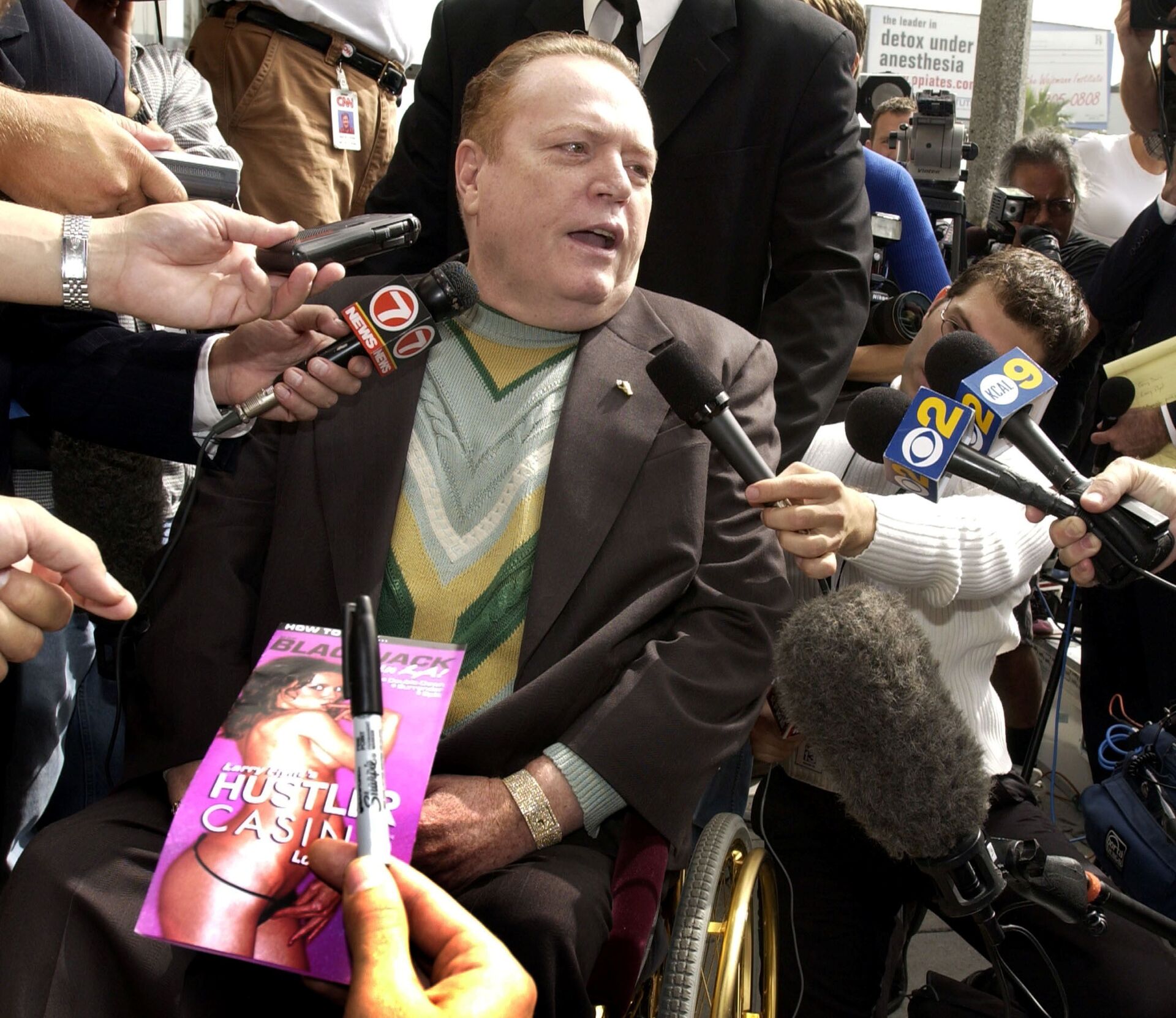 Larry Flynt, editor da revista Hustler, morre aos 78 anos nos EUA - Sputnik Brasil, 1920, 10.02.2021