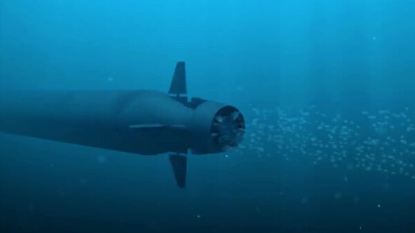 Drone subaquático multifuncional russo Poseidon - Sputnik Brasil