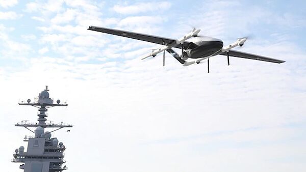 Força Aérea Naval do Atlântico testa protótipo de drone - Sputnik Brasil