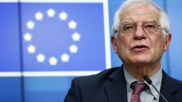 O alto representante da União Europeia para os Negócios Estrangeiros e Assuntos de Segurança, Josep Borrell (foto de arquivo) - Sputnik Brasil