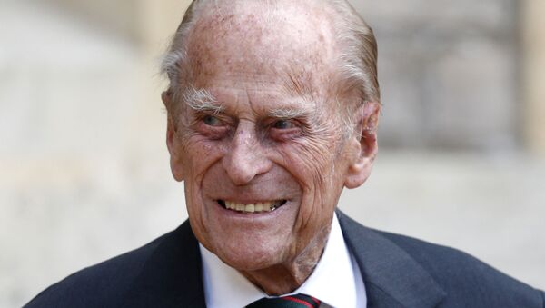 O príncipe Philip da Grã-Bretanha, duque de Edimburgo, aos 99 anos, em foto tirada em 22 de julho de 2020, no Castelo de Windsor - Sputnik Brasil