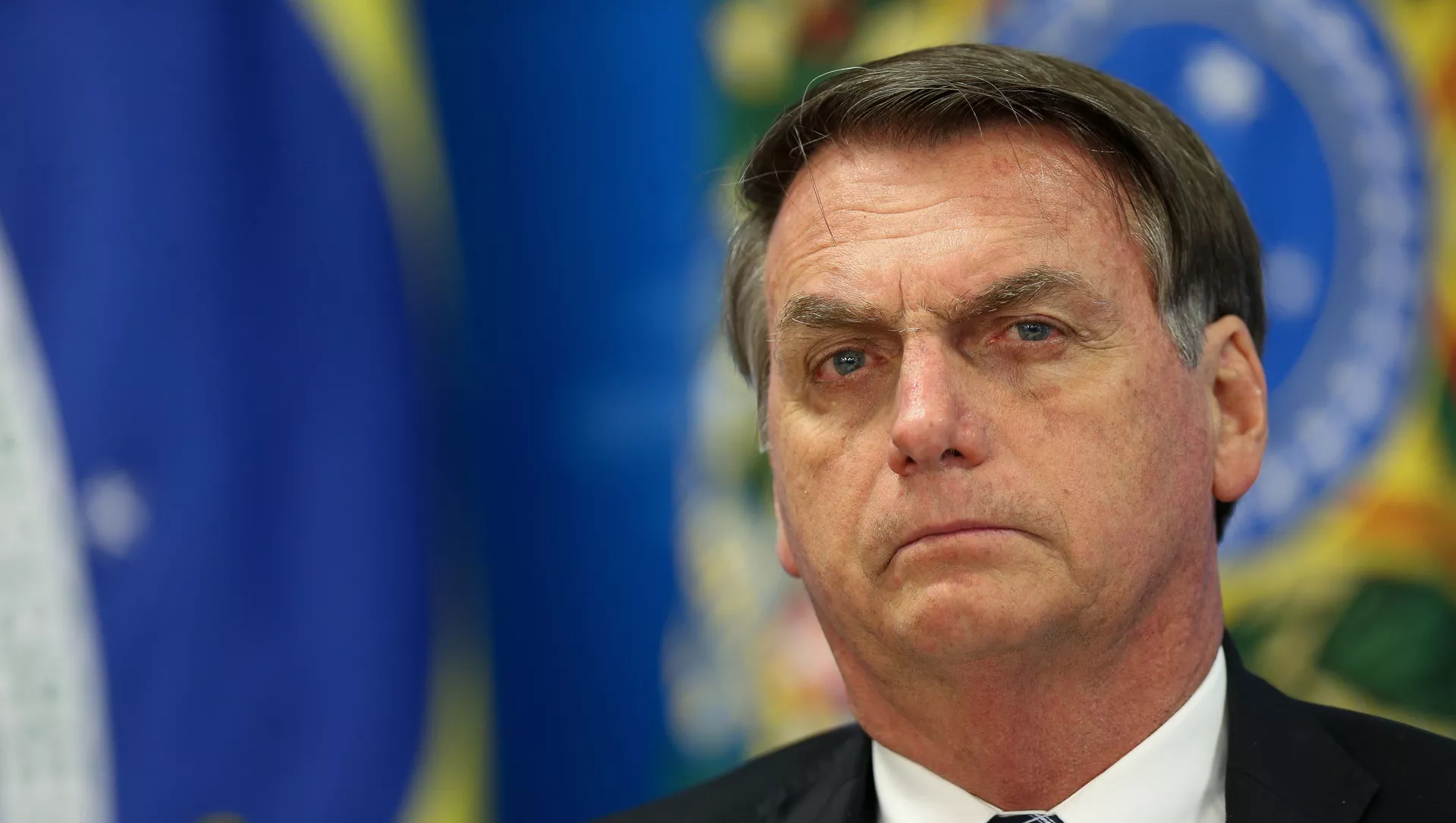 O presidente Jair Bolsonaro durante evento no Palácio do Planalto. - Sputnik Brasil, 1920, 22.03.2021