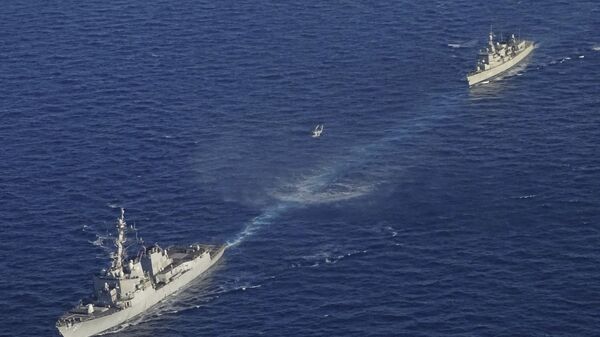 Exercícios militares entre Grécia e EUA no Mediterrâneo - Sputnik Brasil