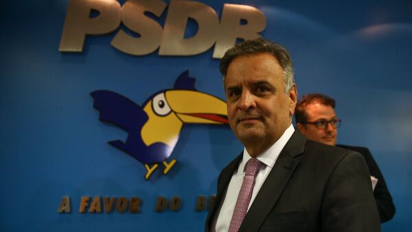 O deputado federal Aécio Neves (PSDB-MG). - Sputnik Brasil