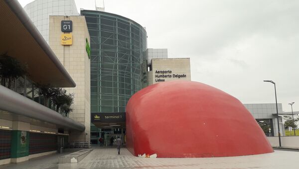 Entrada do Aeroporto de Lisboa - Sputnik Brasil