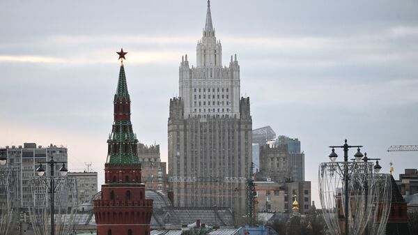 Prédio do Ministério das Relações Exteriores da Rússia, em Moscou - Sputnik Brasil