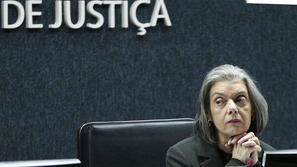 Ministra Cármen Lúcia, do Supremo Tribunal Federal (STF) - Sputnik Brasil
