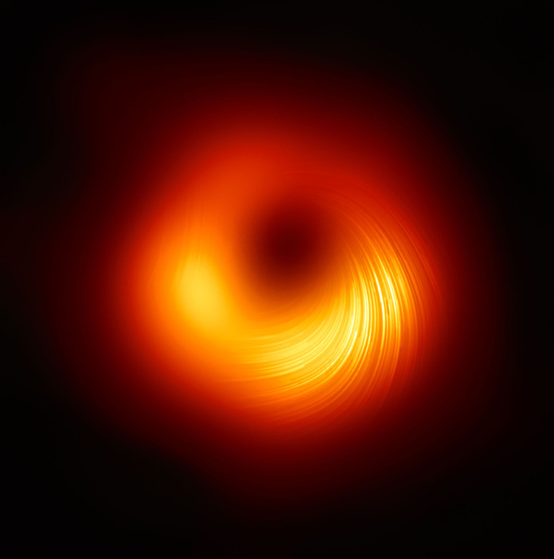 'Marco importante': FOTO mostra pela 1ª vez campo magnético de buraco negro - Sputnik Brasil, 1920, 25.03.2021