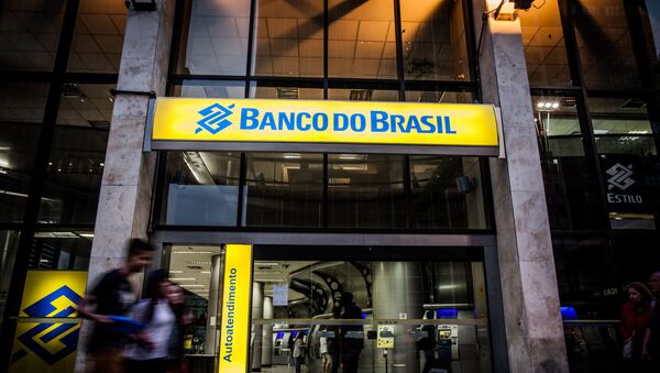 Fachada do Banco do Brasil, na avenida Paulista, no centro de São Paulo - Sputnik Brasil