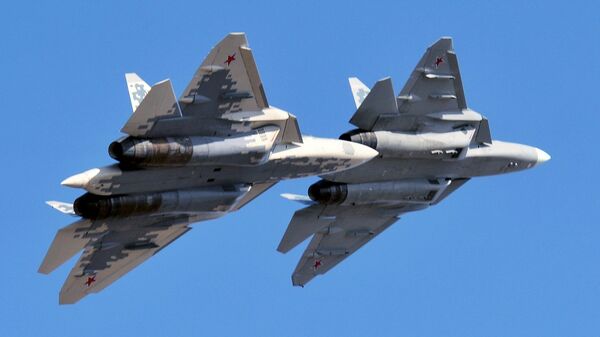 Caças russos de quinta geração, Su-57 - Sputnik Brasil