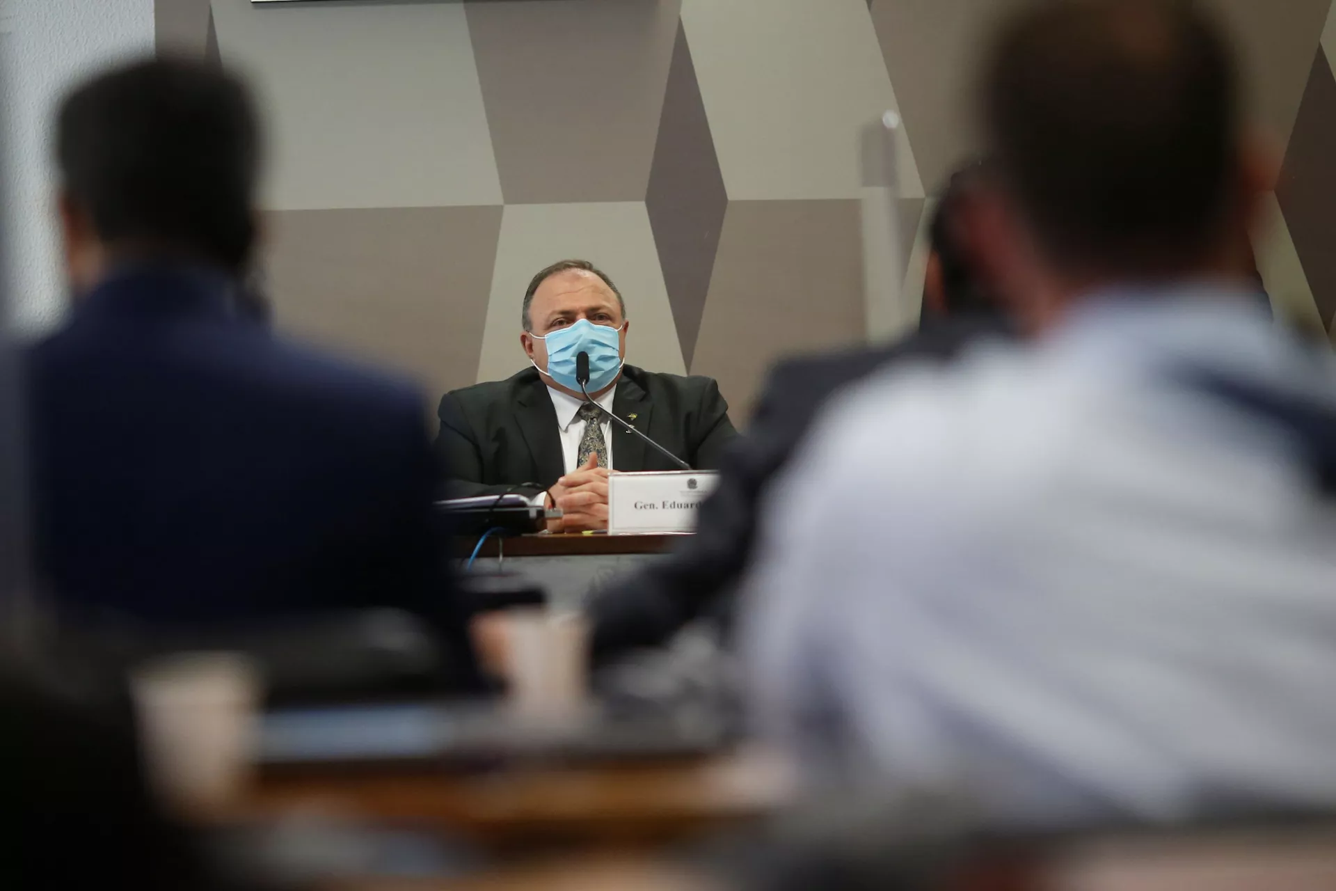 'Se Pazuello mentir de novo na CPI, sairá algemado', diz Omar Aziz, presidente da comissão - Sputnik Brasil, 1920, 24.05.2021